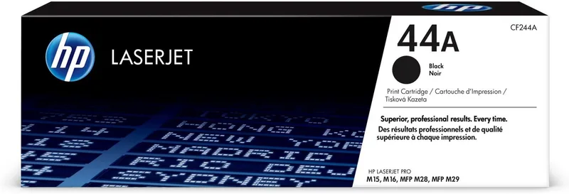HP 44A - Tonercartridge - Origineel - Standaard Capaciteit van HP in Zwart – productfoto