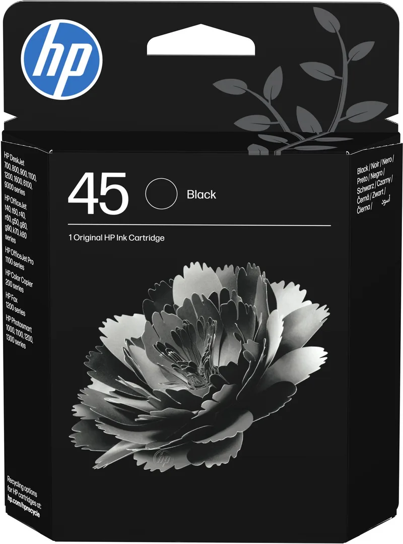 HP 45 - Inktcartridge / (51645AE) by HP in Black – product photo