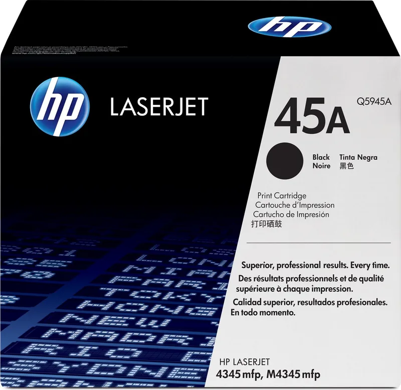 HP 45A - Tonercartridge by HP in Black – product photo