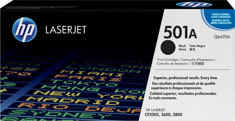 HP 501A - Tonercartridge by HP in Black – product photo