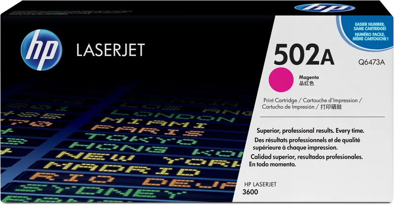 HP 502A - Tonercartridge by HP in Magenta – product photo