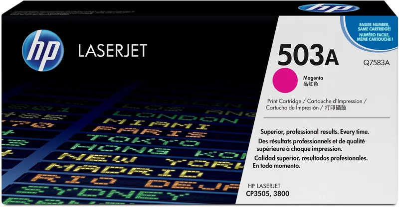 HP 503A - Tonercartridge by HP in Magenta – product photo