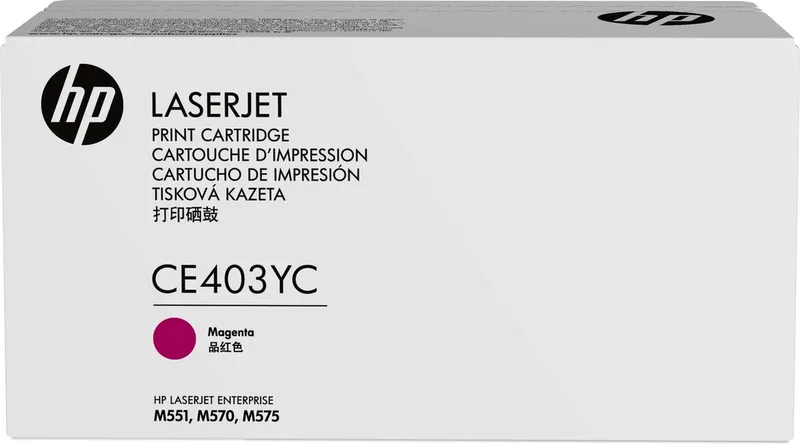 HP 507A M Cartridge de HP en Magenta – photo produit