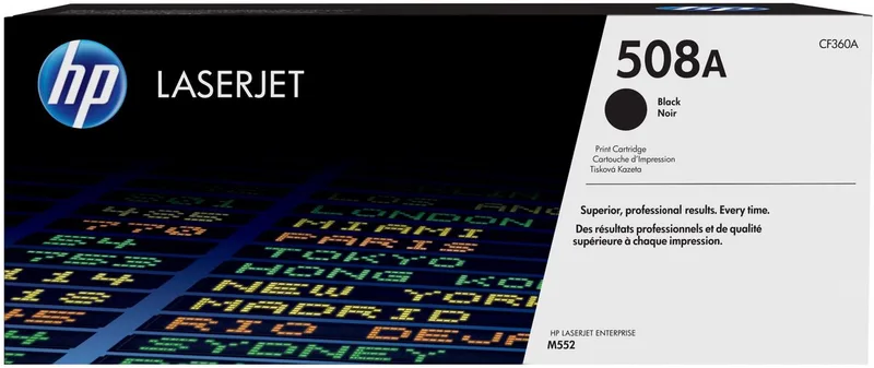 HP 508A - Tonercartridge - Origineel - Standaard Capaciteit by HP in Black – product photo