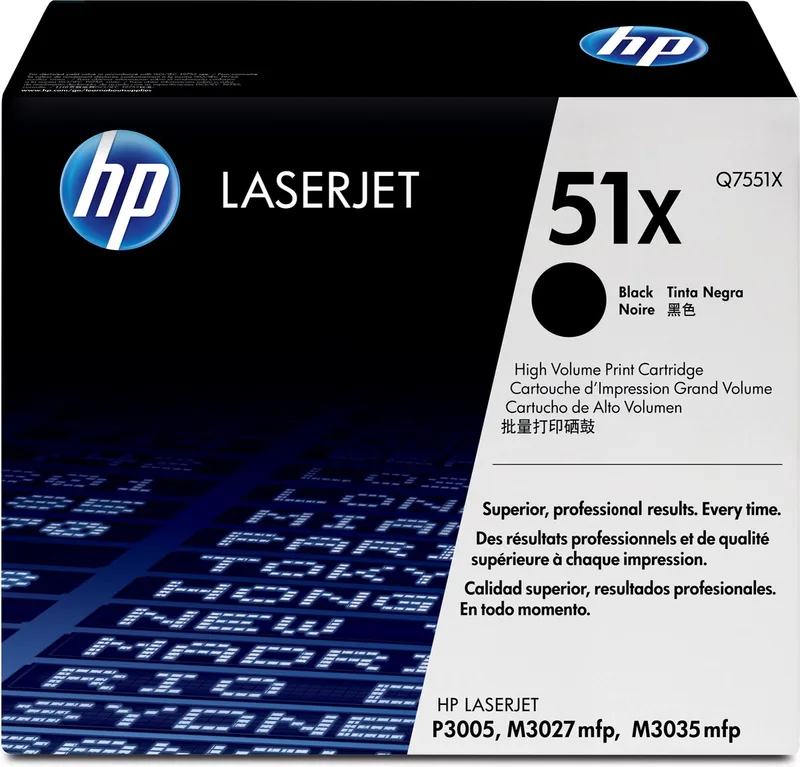 HP 51X - Tonercartridge / Hoge Capaciteit by HP in Black – product photo