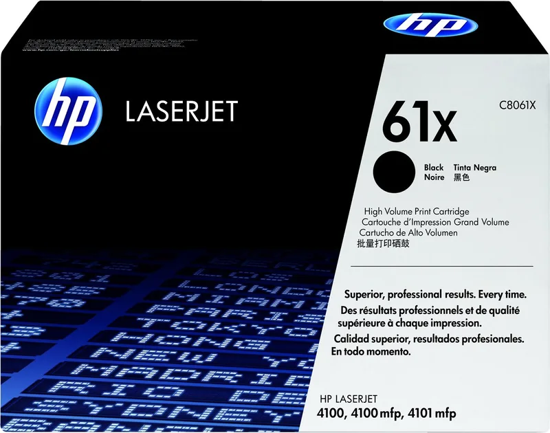 HP 61A - Tonercartridge / Hoge Capaciteit by HP in Black – product photo
