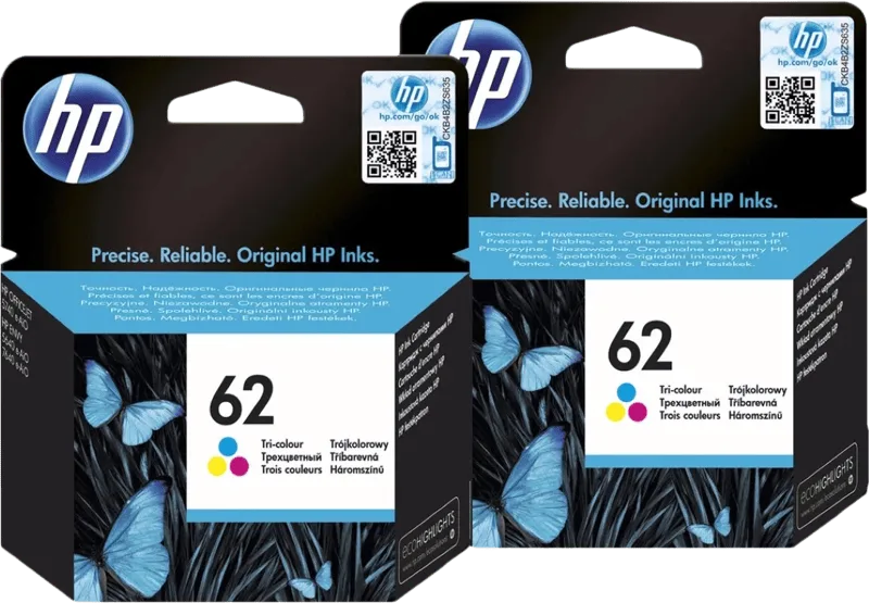 HP 62 Cartridges Kleur Duo Pack by HP – product photo