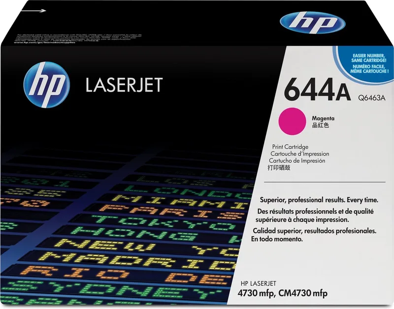 HP 644A - Tonercartridge by HP in Magenta – product photo