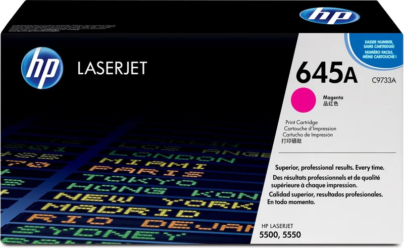 HP 645A - Tonercartridge by HP in Magenta – product photo