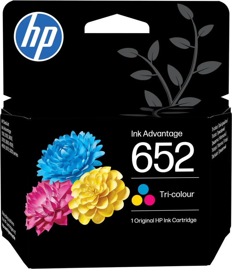 HP 652 - Inktcartridge / (F6V24AE) by HP in Kleur – product photo
