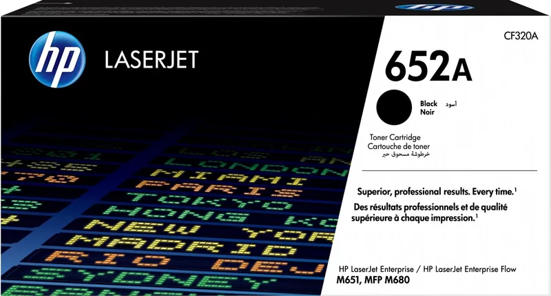 HP 652A - Tonercartridge by HP in Black – product photo