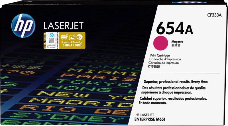 HP 654A - Tonercartridge by HP in Magenta – product photo