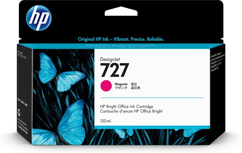 HP 727 - Inktcartridge / (B3P20A) by HP in Magenta – product photo
