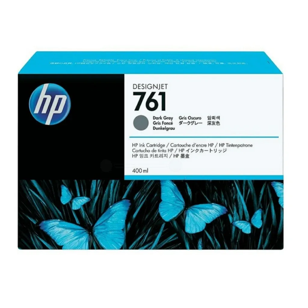 HP 761 Blækpatron grå, 400 ml fra HP – produktbillede