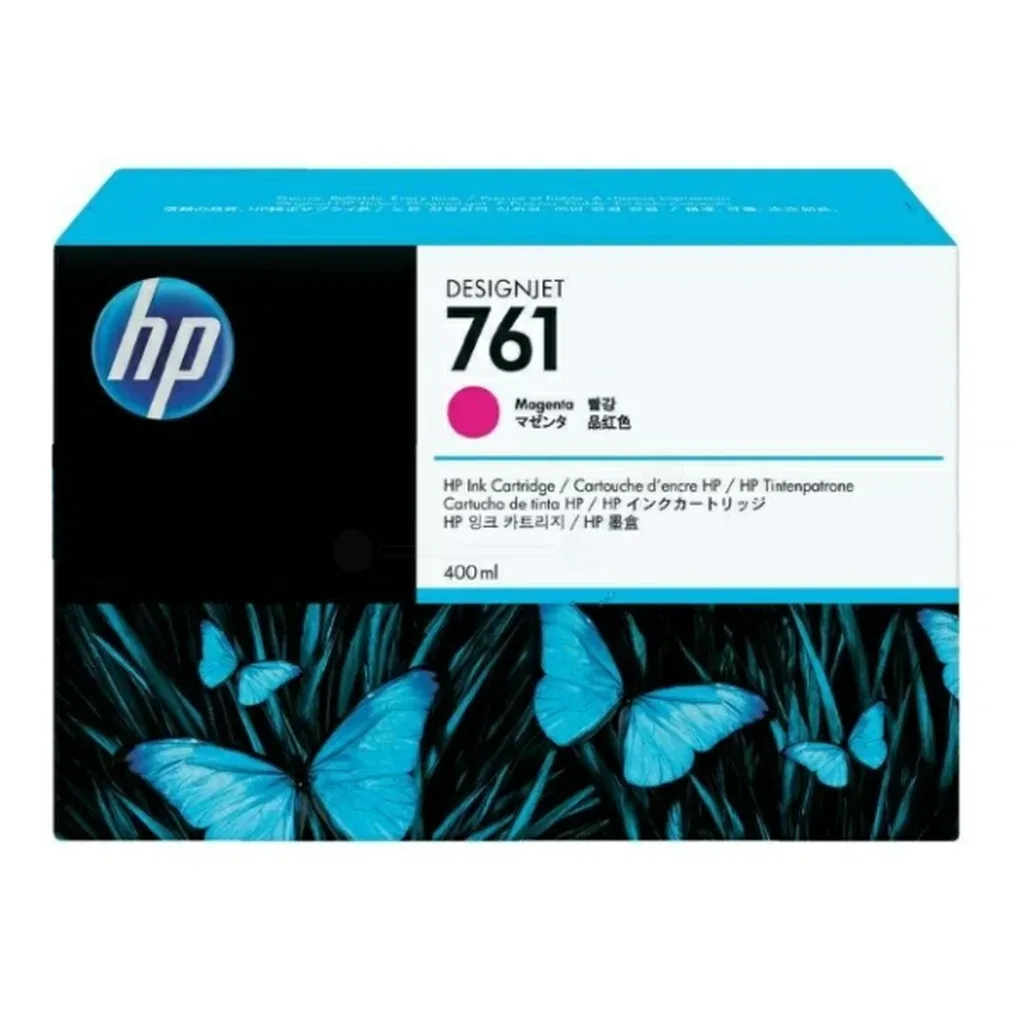 HP 761 Blækpatron magenta, 400 ml fra HP – produktbillede