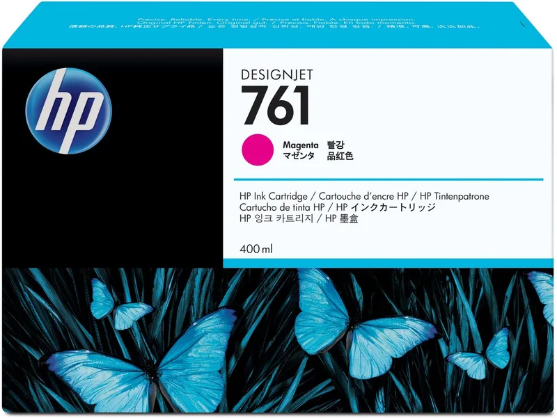 HP 761 - Inktcartridge / (CM993A) van HP in Magenta – productfoto
