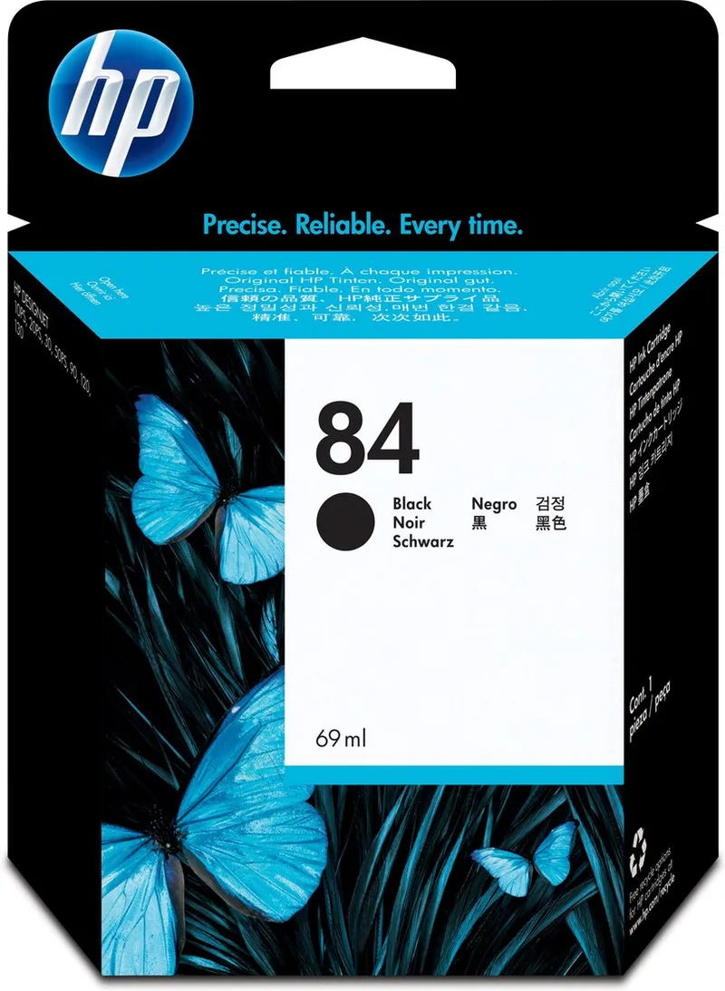 HP 84 - Inktcartridge / (C5016A) by HP in Black – product photo