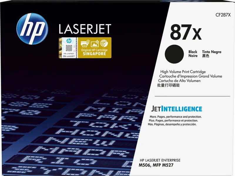 HP 87X - TonerCartridge - Origineel - Hoge Capaciteit by HP in Black – product photo
