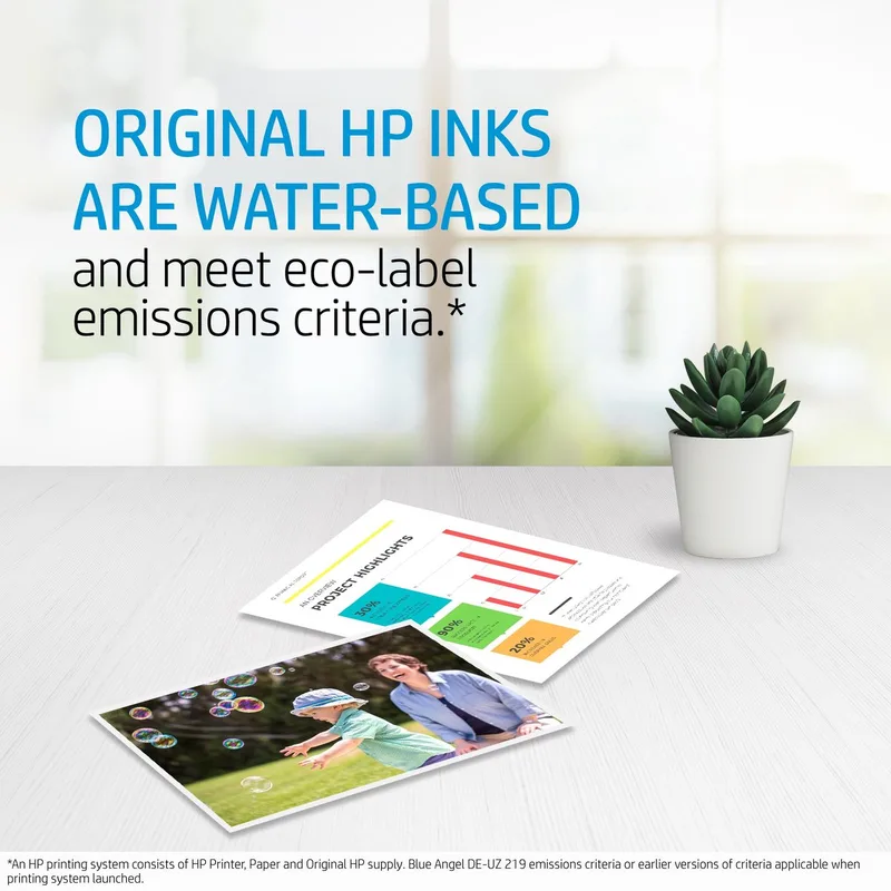 HP 901 - Inktcartridge / 3 Kleuren de HP en Cyaan – photo produit