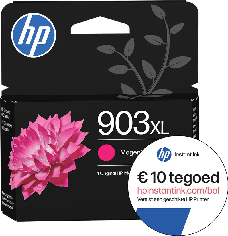 HP 903XL - Inktcartridge - Origineel - Instant Ink tegoed by HP in Magenta – product photo