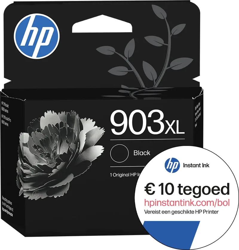 HP 903XL - Inktcartridge - Origineel - Instant Ink tegoed de HP en Noir – photo produit