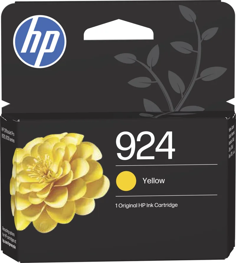 HP 924 - Inktcartridge by HP in Yellow – product photo