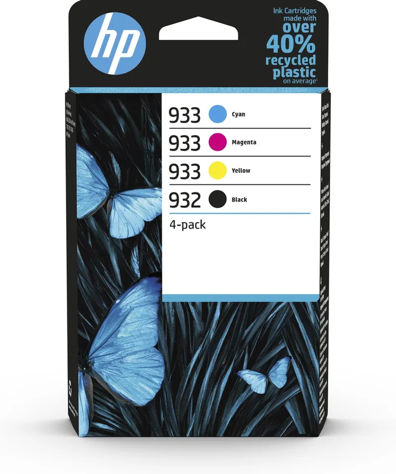 HP 932 + 933 - Inktcartridge - Kleur de HP en Noir – photo produit