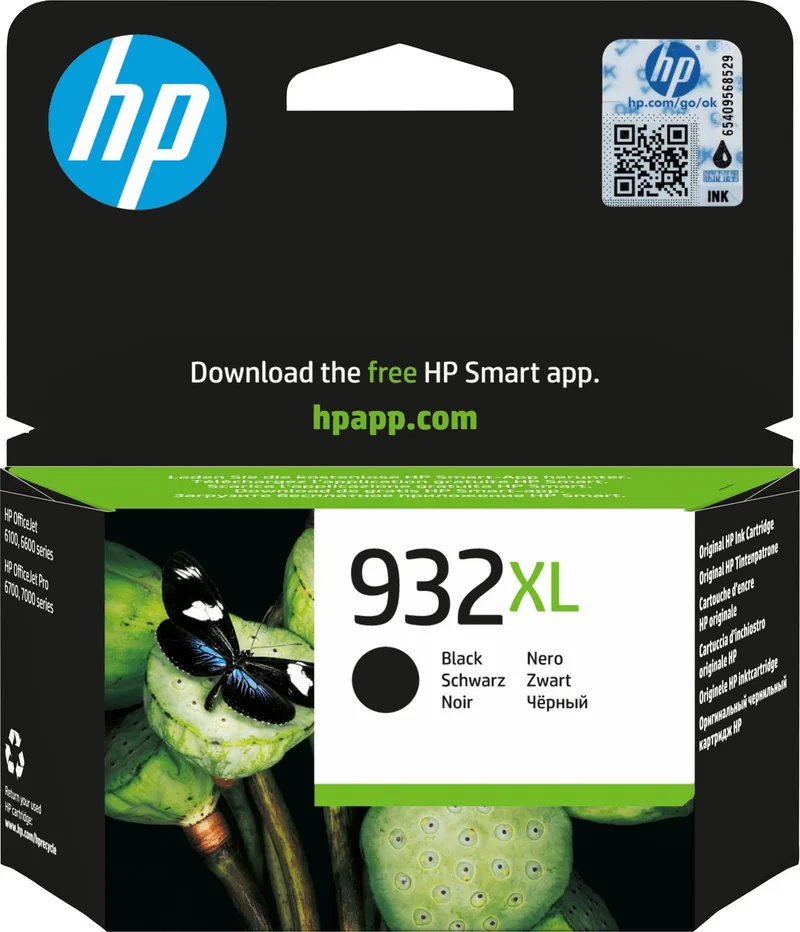 HP 932XL Inktcartridge by HP in Black – product photo