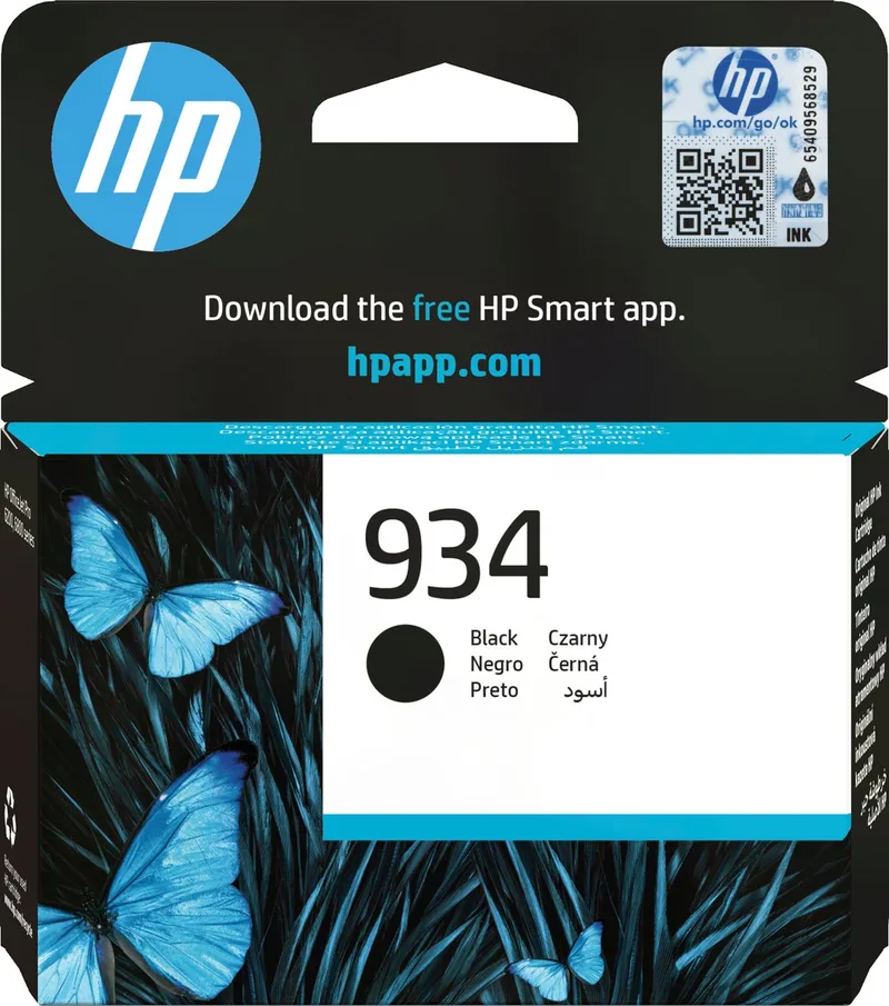 HP 934 - Inktcartridge / (C2P19AE) von HP in Schwarz – Produktfoto