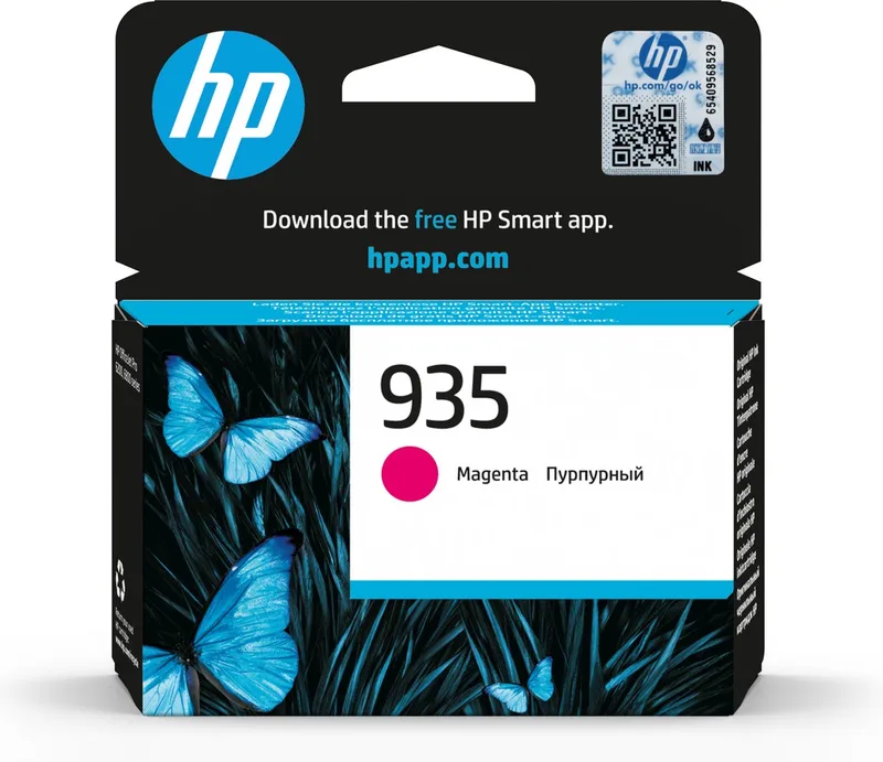 HP 935 - Inktcartridge - Origineel - Standaard capaciteit by HP in Magenta – product photo