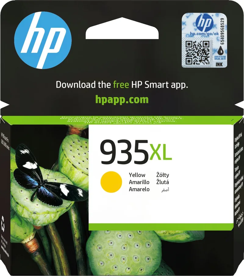 HP 935XL - Inktcartridge - Origineel - Hoge capaciteit de HP en Jaune – photo produit