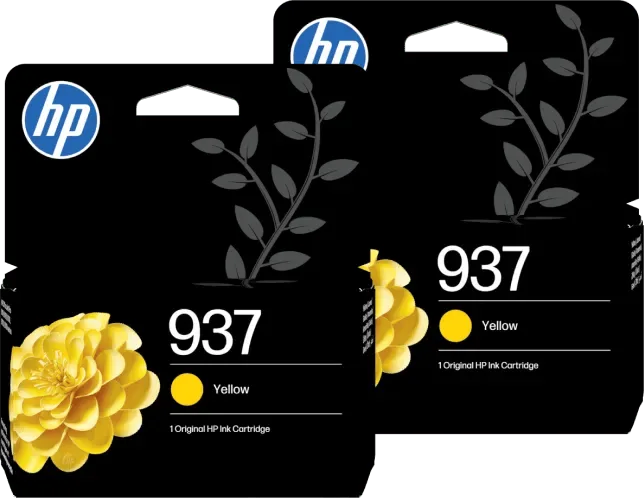 HP 937 Cartridge Geel (2 stuks) från HP – produktbild