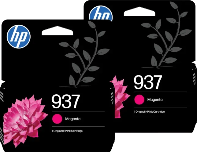HP 937 Cartridge Magenta (2 stuks) de HP – photo produit