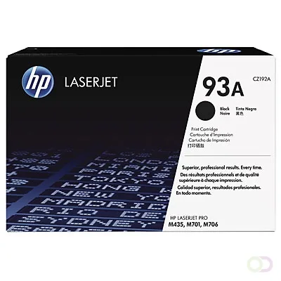 HP 93A Original Laserjet Toner Cartridge Zwart by HP – product photo