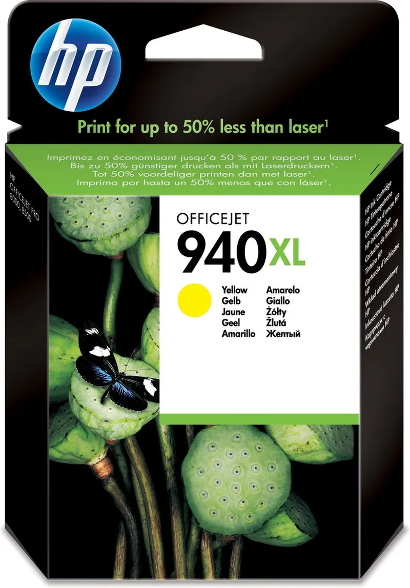 HP 940XL Inktcartridge - Yellow fra HP i Gul – produktbillede