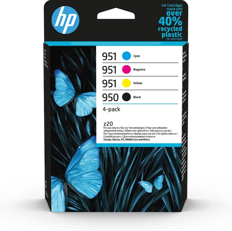 HP - 950 / 951 inktcartridge 4-PACK de HP en Noir – photo produit 1 sur 2