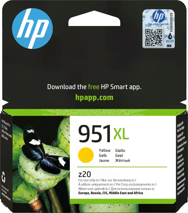 HP 951XL - Inktcartridge / (CN048AE) by HP in Yellow – product photo