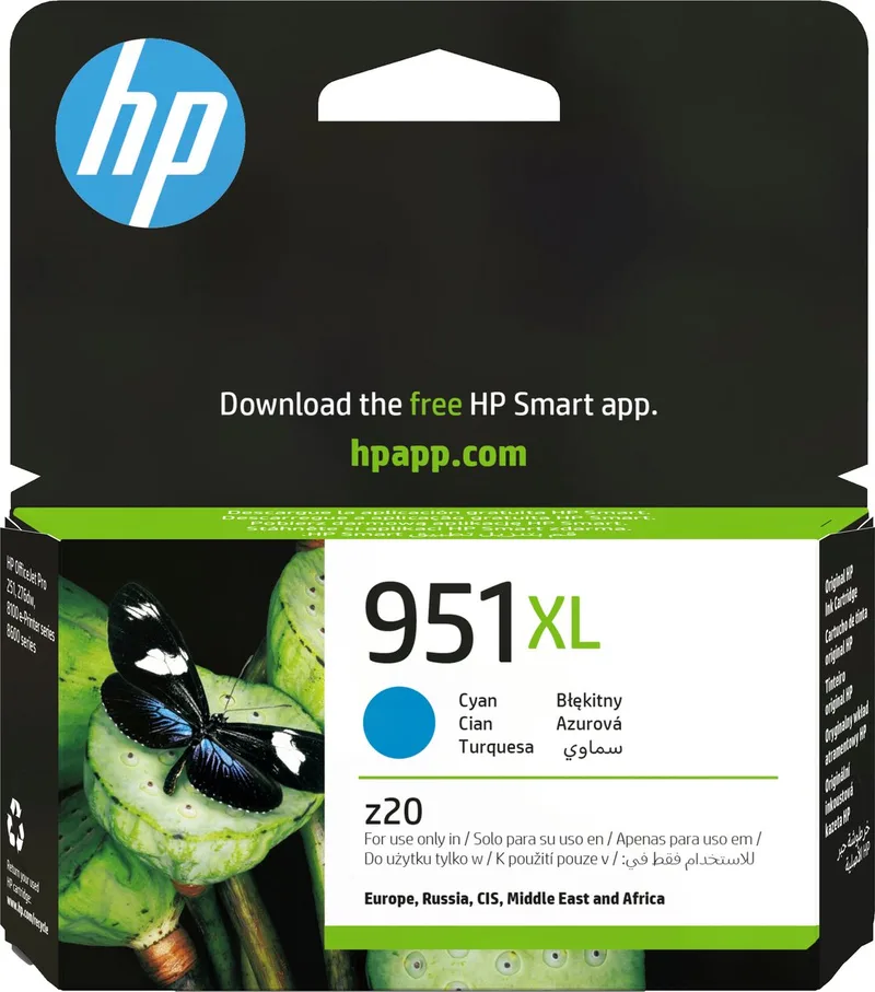 HP 951XL - Inktcartridge / Hoge Capaciteit by HP in Cyaan – product photo