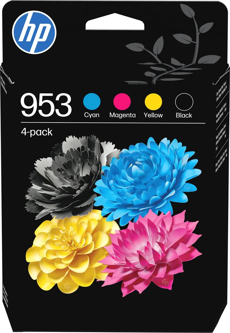 HP 953 - Inktcartridge - Origineel - Standaard capaciteit - Kleur en by HP in Black – product photo