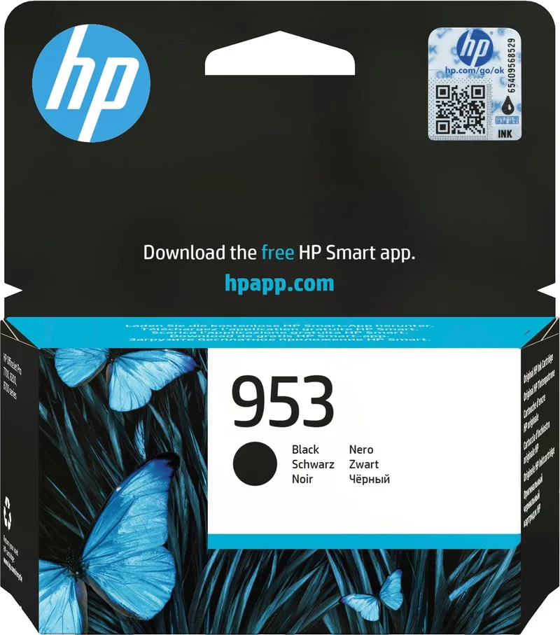 HP 953 - Inktcartridge - Origineel - Standaard capaciteit by HP in Black – product photo