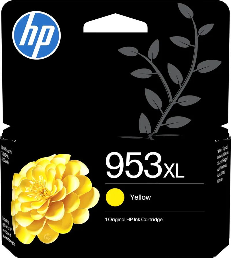 HP 953 XL - Inktcartridge - Origineel - Hoge Capaciteit de HP en Jaune – photo produit