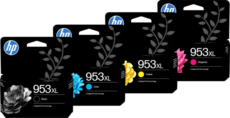 HP 953XL cartridges 4-Kleuren pack fra HP – produktbillede