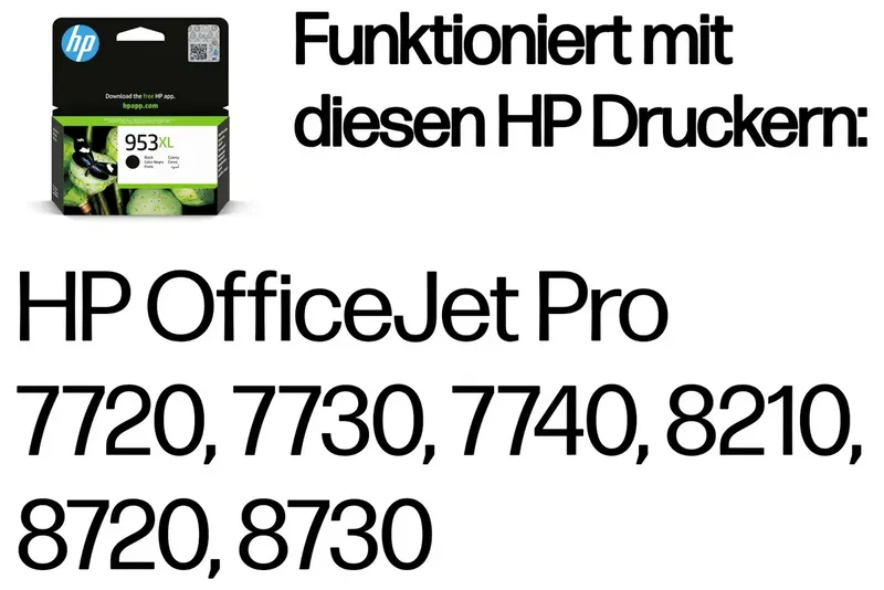 HP 953XL - Inktcartridge - Origineel - Hoge Capaciteit by HP in Black – product photo 2 of 2