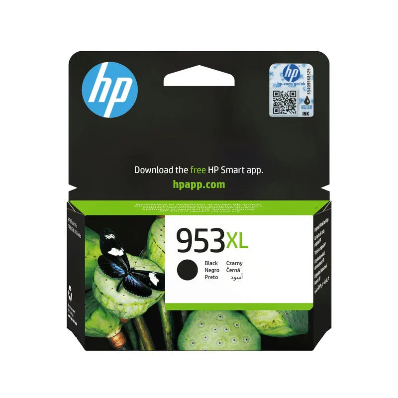HP 953XL originele high-capacity zwarte inktcartridge von HP – Produktfoto