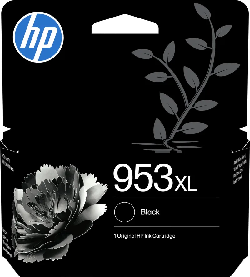 HP 953XL originele high-capacity zwarte inktcartridge by HP in Black – product photo