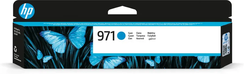 HP 971 - Inktcartridge / (CN622AE) by HP in Cyaan – product photo