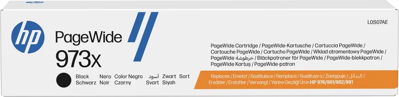 HP 973X - Inktcartridge / (L0S07AE) van HP in Zwart – productfoto