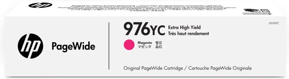 HP - 976Y - L0S30Y - inkt cartridge de HP en Magenta – photo produit