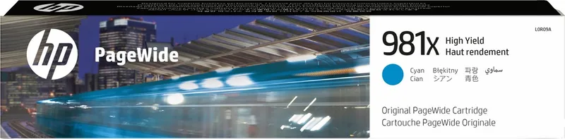 HP 981X - Tonercartridge - Origineel - Hoge capaciteit von HP in Cyaan – Produktfoto