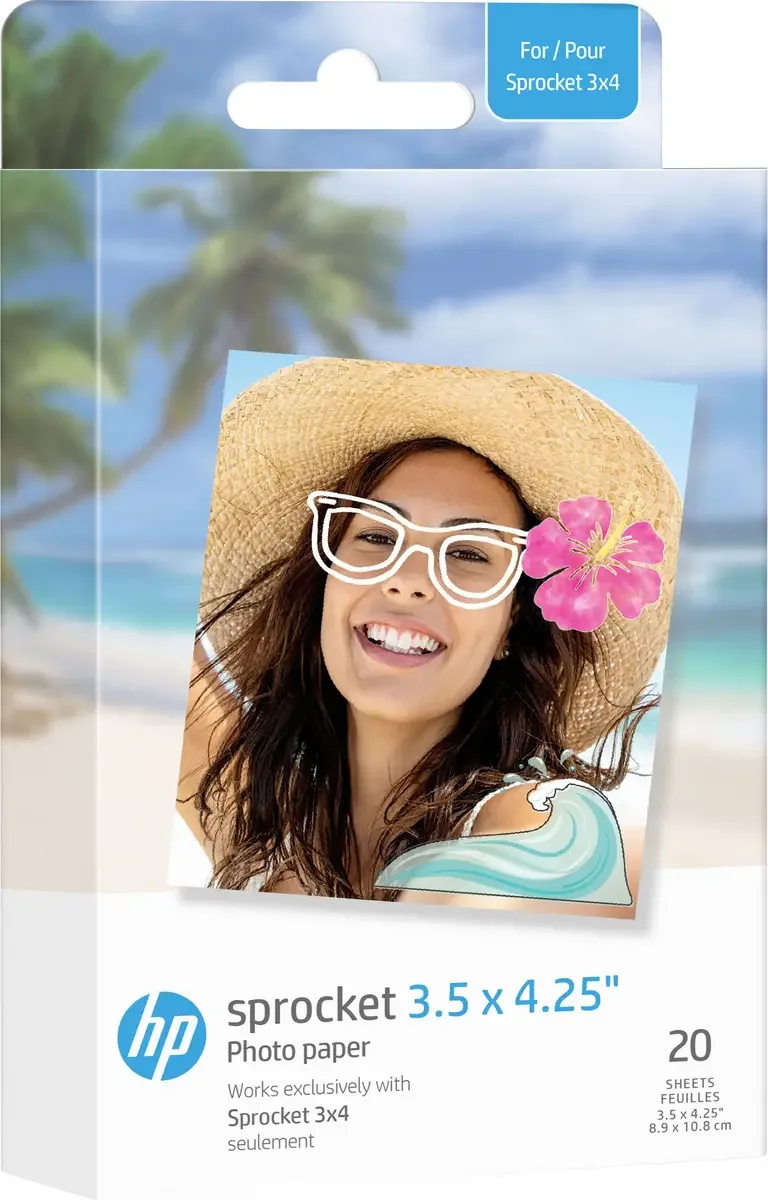 ‎HPIZ3X420 ‎HPIZ3X420 Fotopapier 20 Blatt de HP – photo produit
